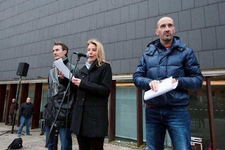 Carmelo Villamarin, Idoia Altadill y Javi Eseverri